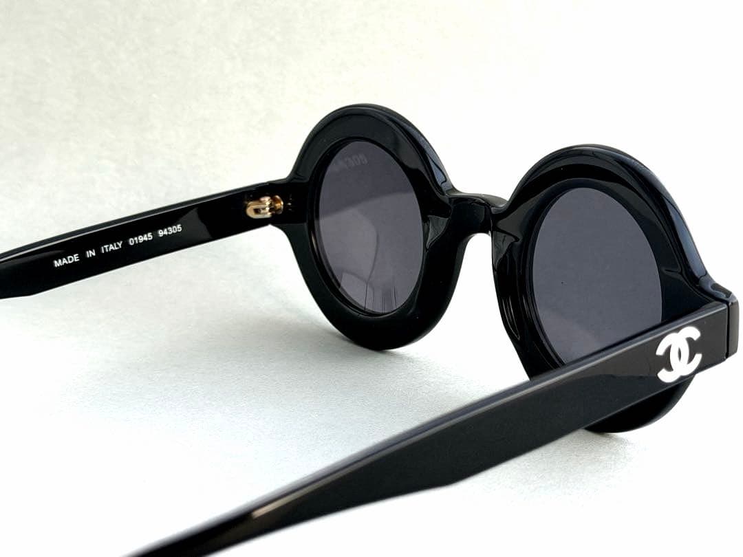 【mone】新品CHANELラウンドロゴサングラス日本未発売/ヴィンテージ