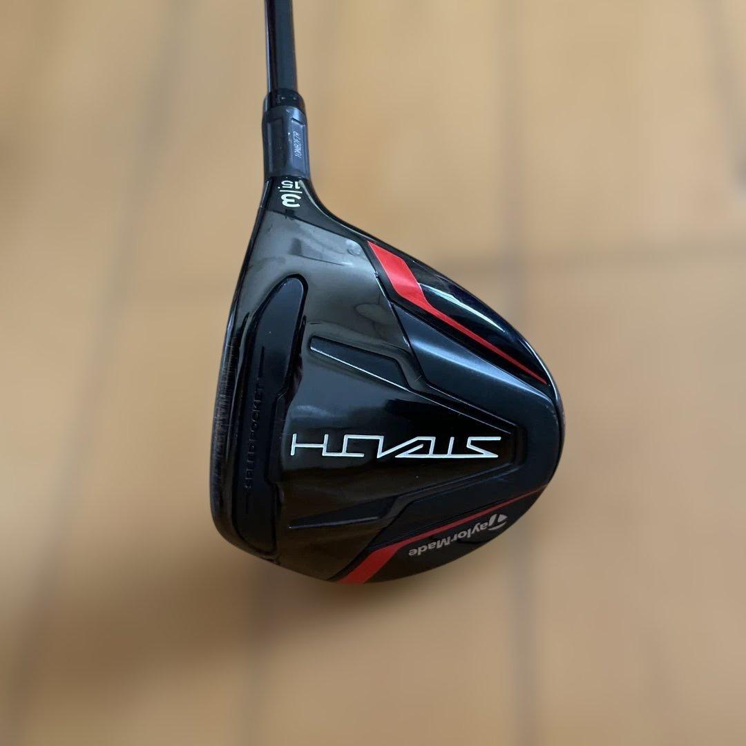 【美品】テーラーメイドSTEALTH FW3番5番　TM50 SR