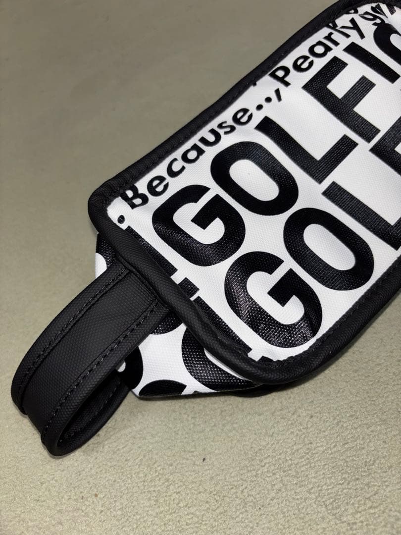 （新品）パーリーゲイツ、GOLFロゴシリーズ、マルチポーチ、ショルダーバッグ