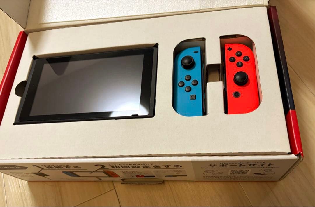 Nintendo Switch 本体 青/オレンジ Joy-Con