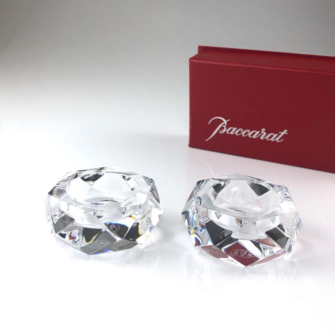 バカラ　キャンドルホルダー　2個セット