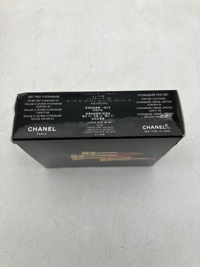 CHANEL リップカラー 3色セット ポーチ付