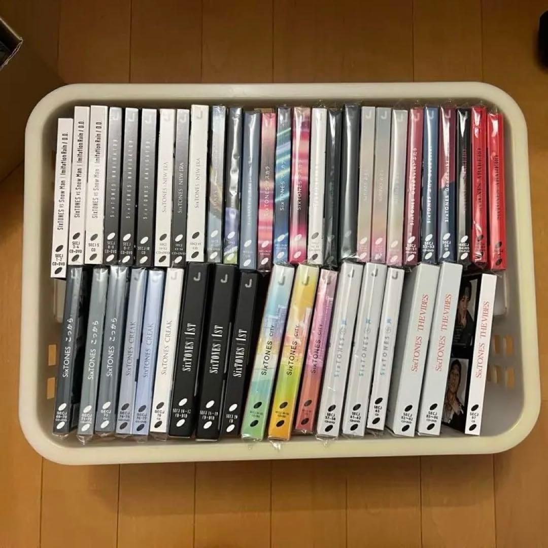 SixTONES CDアルバム45枚まとめ売り CDのみアルバムのみ検討