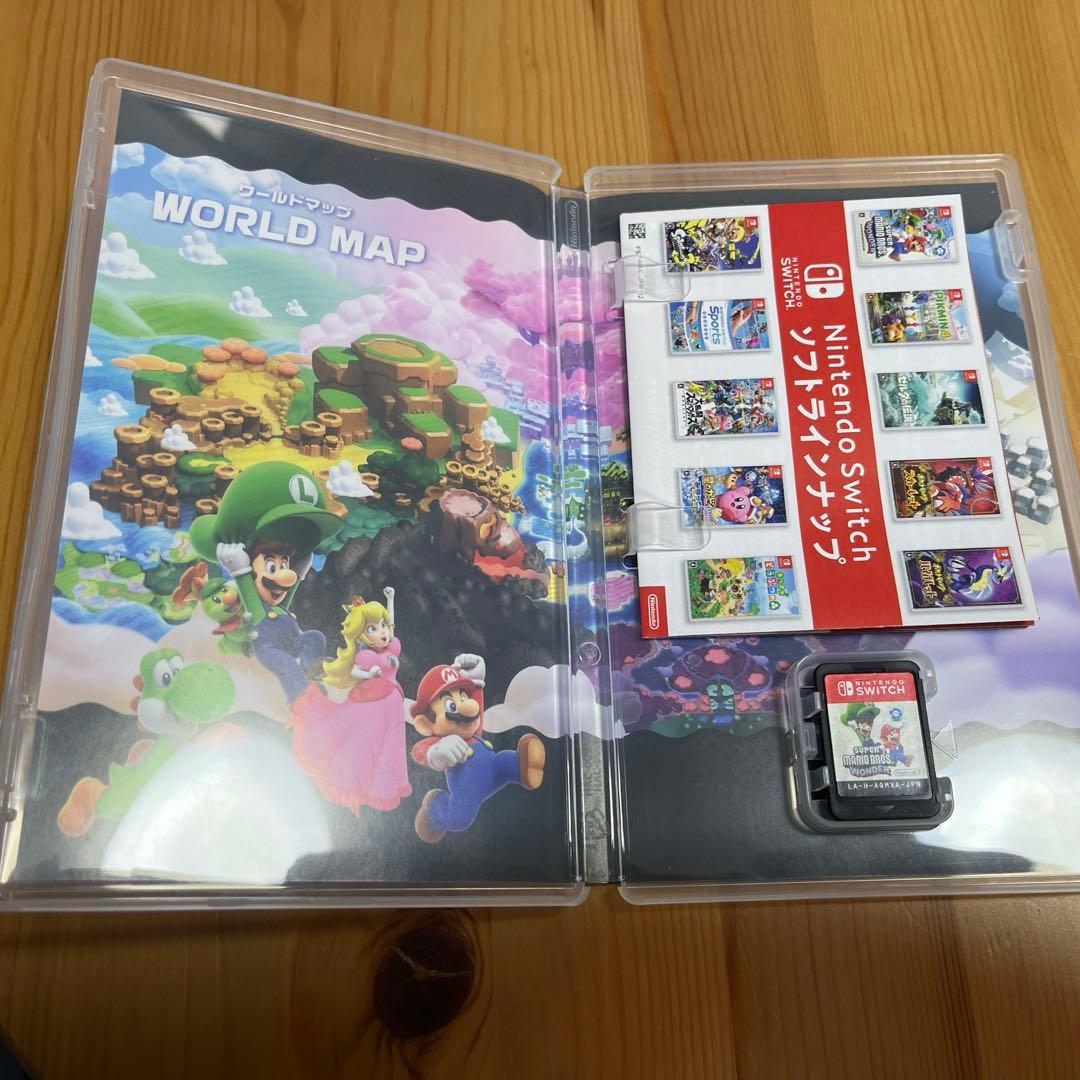 Switch ソフト2本セット　ピクミン4&スーパーマリオブラザーズ　ワンダー