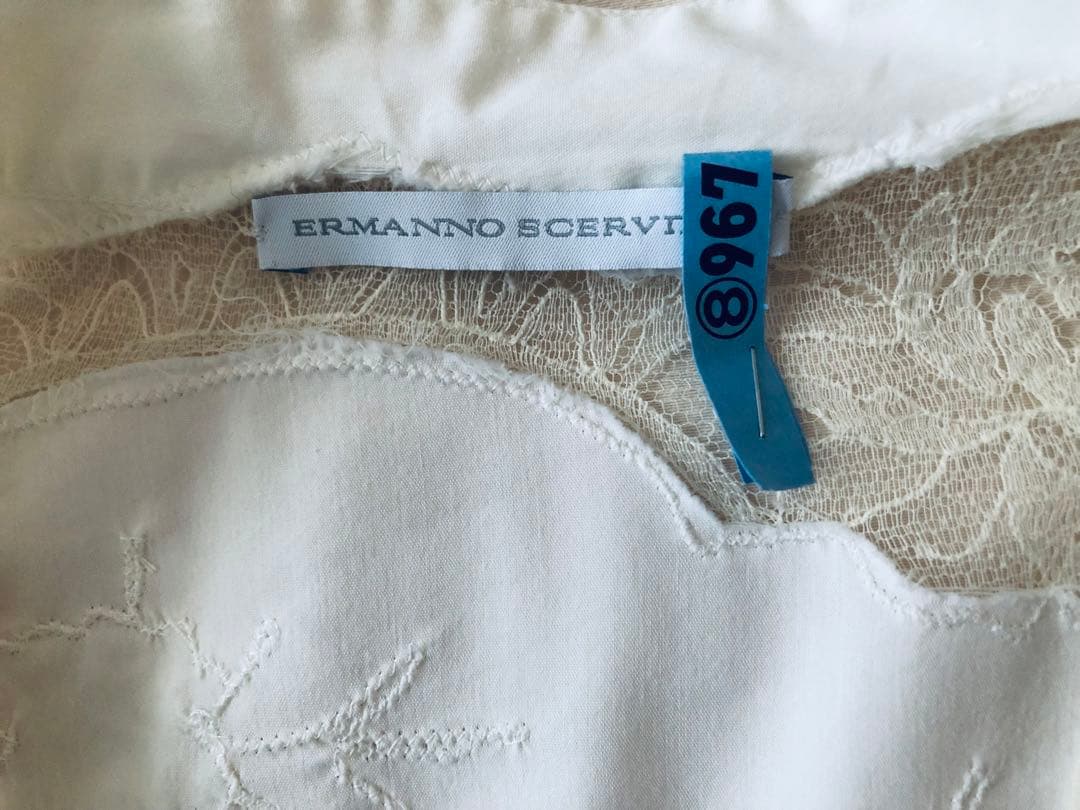 エルマンノ シェルヴィーノ SCERVINO ブラウス 42