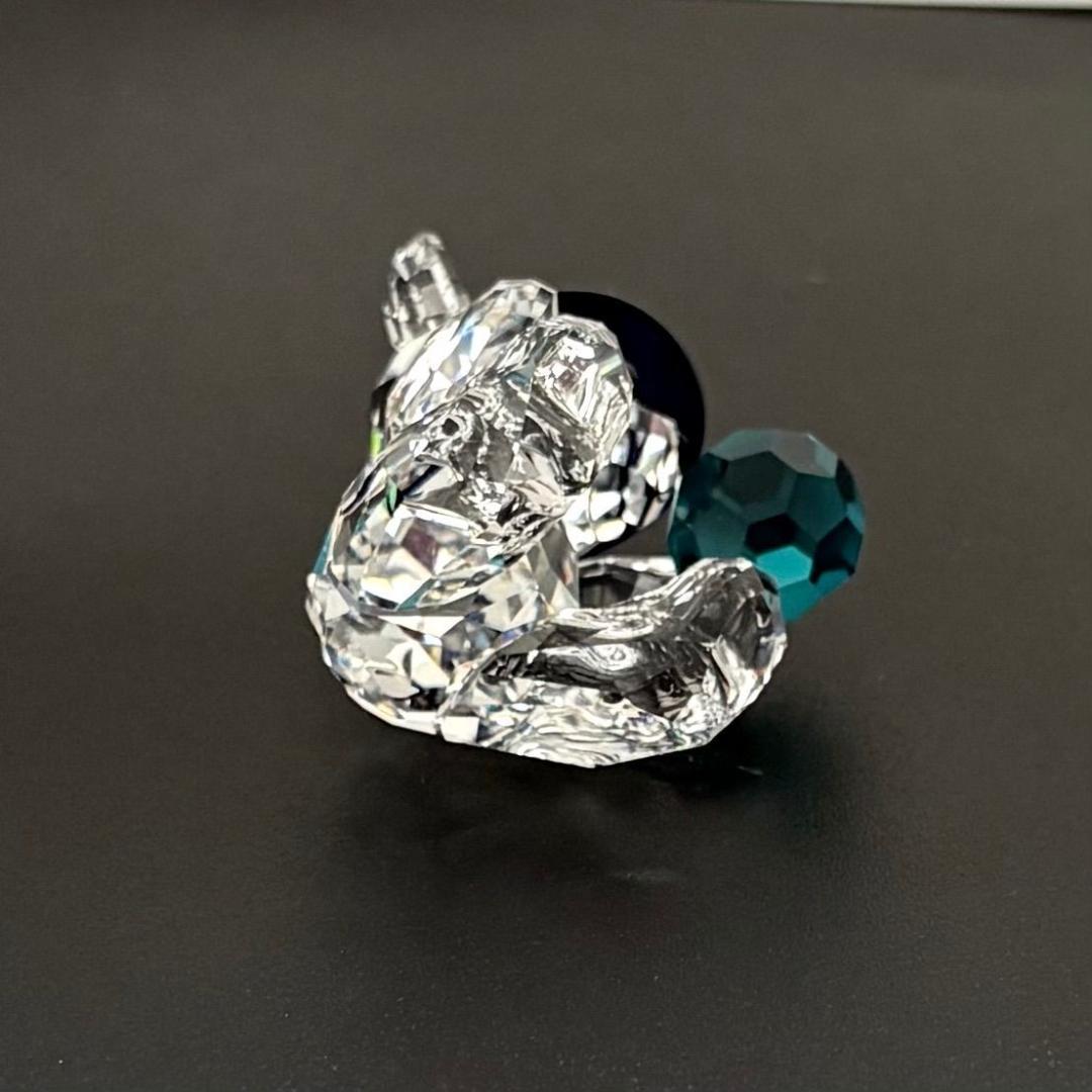 極美品 希少 スワロフスキー クリスベア テディベア レッツ プレイボール