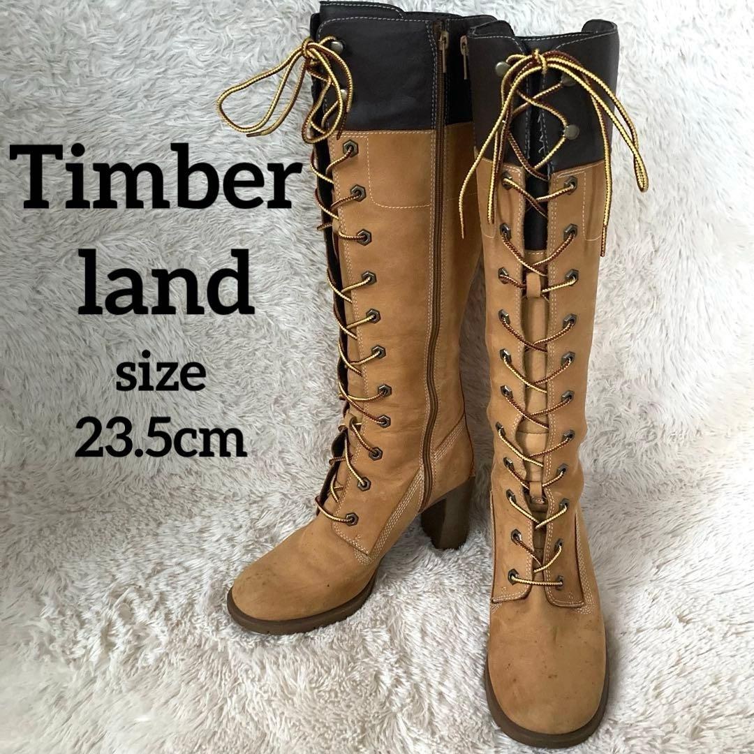 ✨安室奈美恵着用✨Timberland レースアップ ロングブーツ 編み上げ