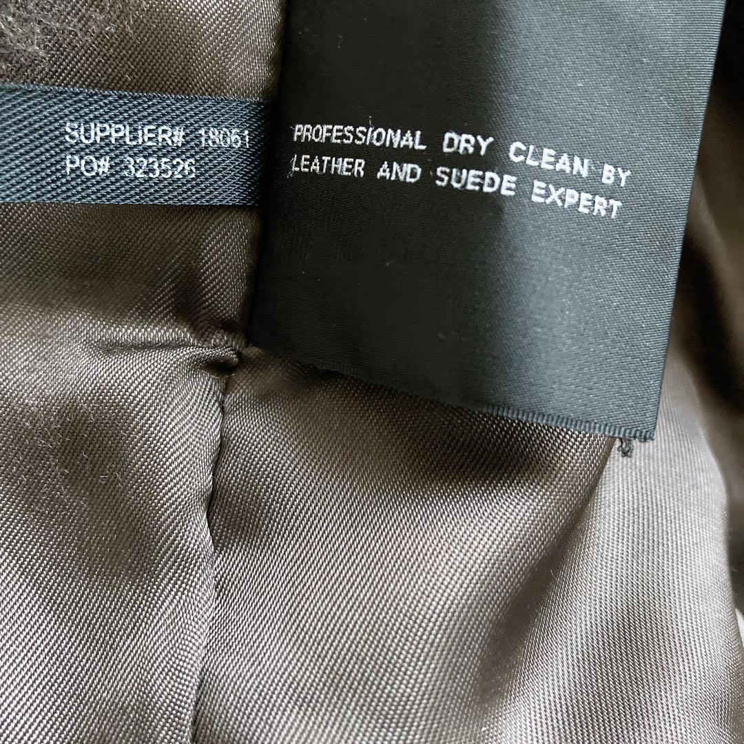 ラルフローレンブラックレーベル ミリタリージャケット ナイロンコート 茶 S