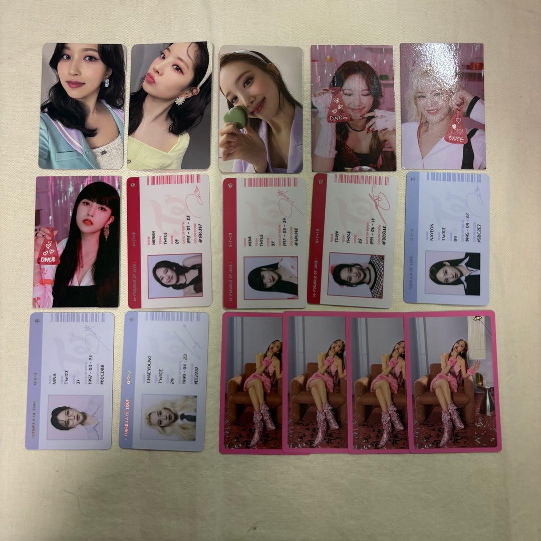 TWICE Formula of Love: O+T=<3 4種セット