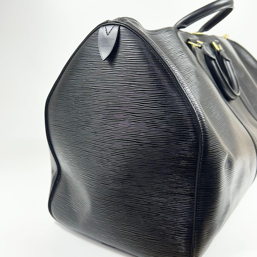 LOUIS VUITTON エピ キーポル55 ボストンバッグ 黒 保存袋