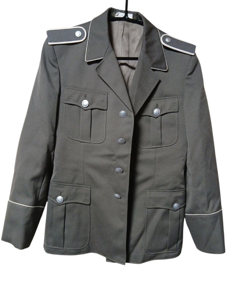 【デッドストック】東ドイツ軍 NVA パレードジャケット ギャバジン 制服 44