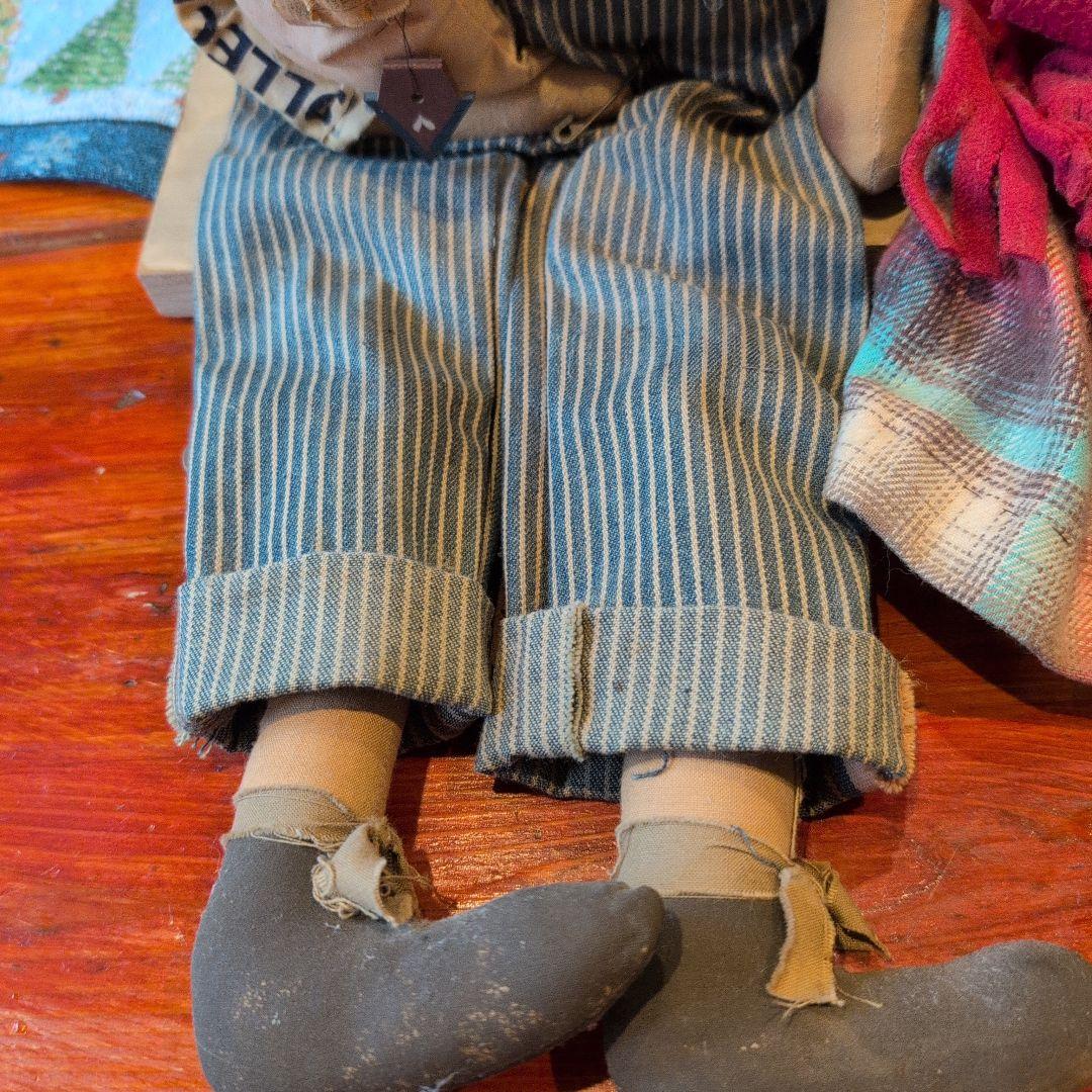 カントリードール、アン＆アンディ　作家さんのハンドメイド