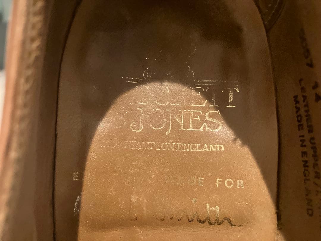 クロケット＆ジョーンズ　UK8 26.5cm ポールスミス　ハラム