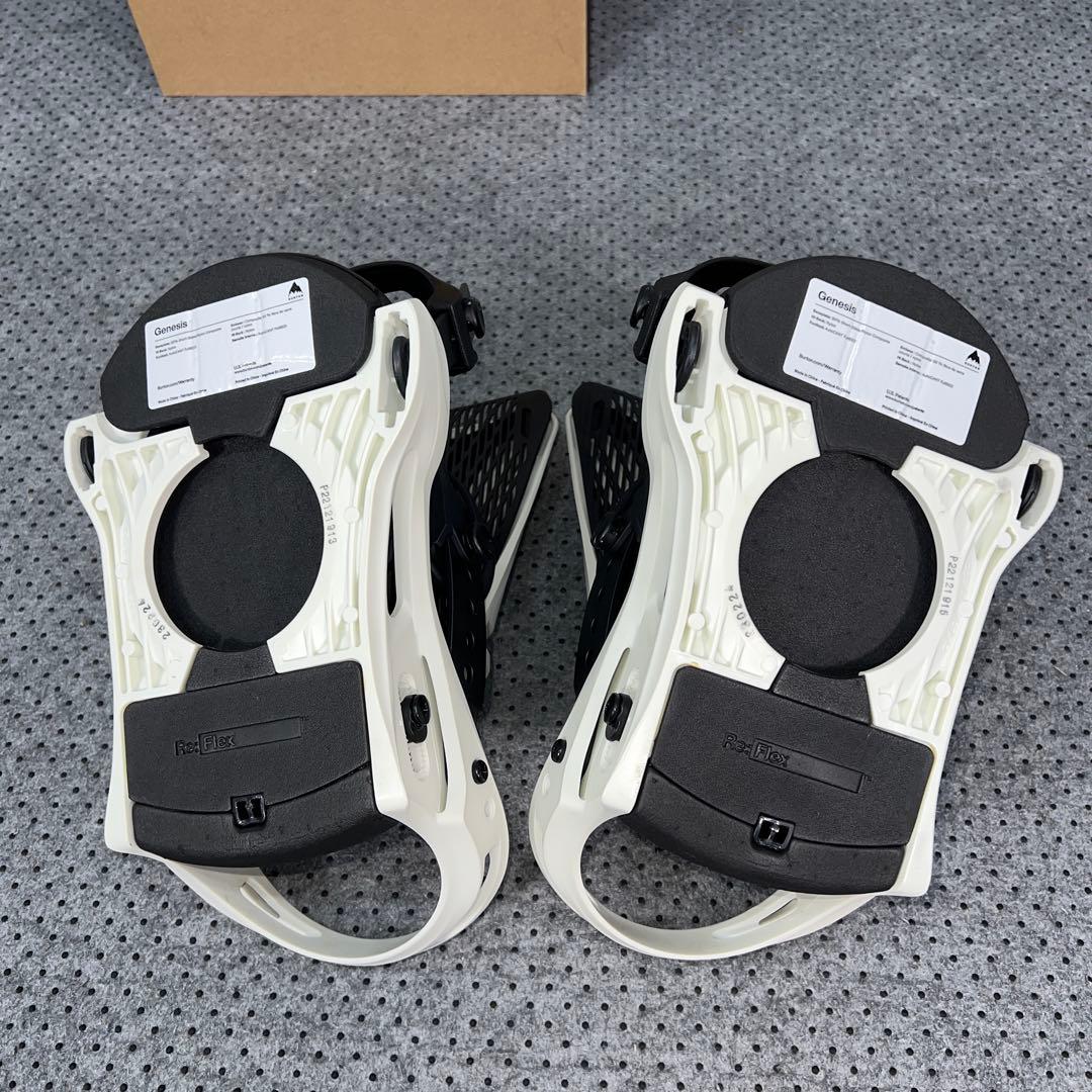 １回使用 BURTON Genesis サイズM ホワイト×ゴールド