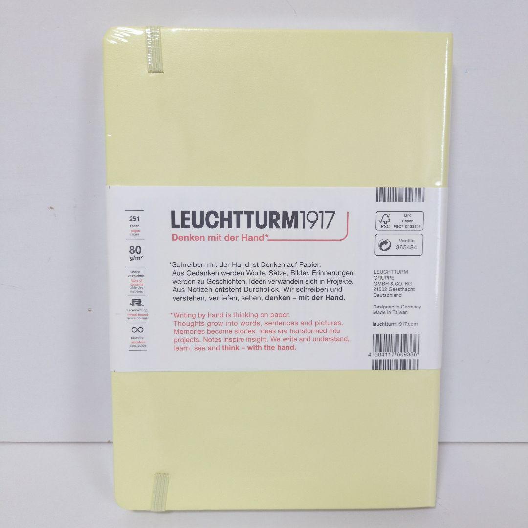 【未開封・4冊まとめ売り】LEUCHTTURM1917 A5 ノート 無地バニラ