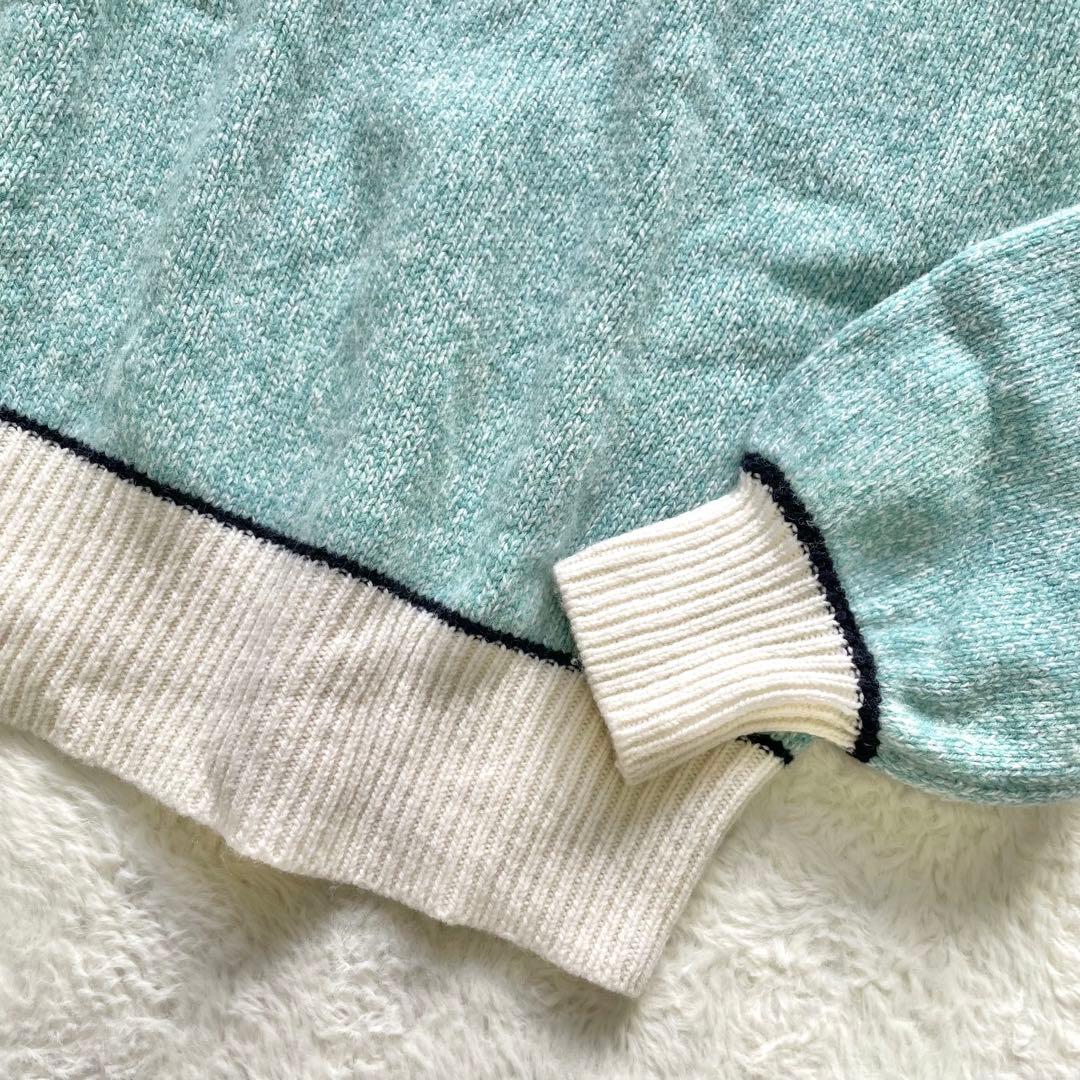 美品 JUN&ROPE フロントロゴパフスリーブ長袖プルオーバー 即完売品