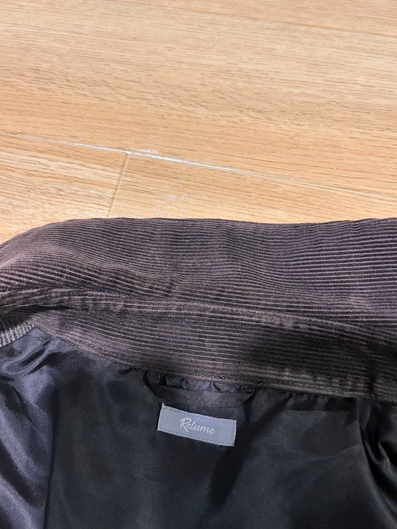 未使用に近い　ジャーナルスタンダード relume ハンティングブルゾン　L