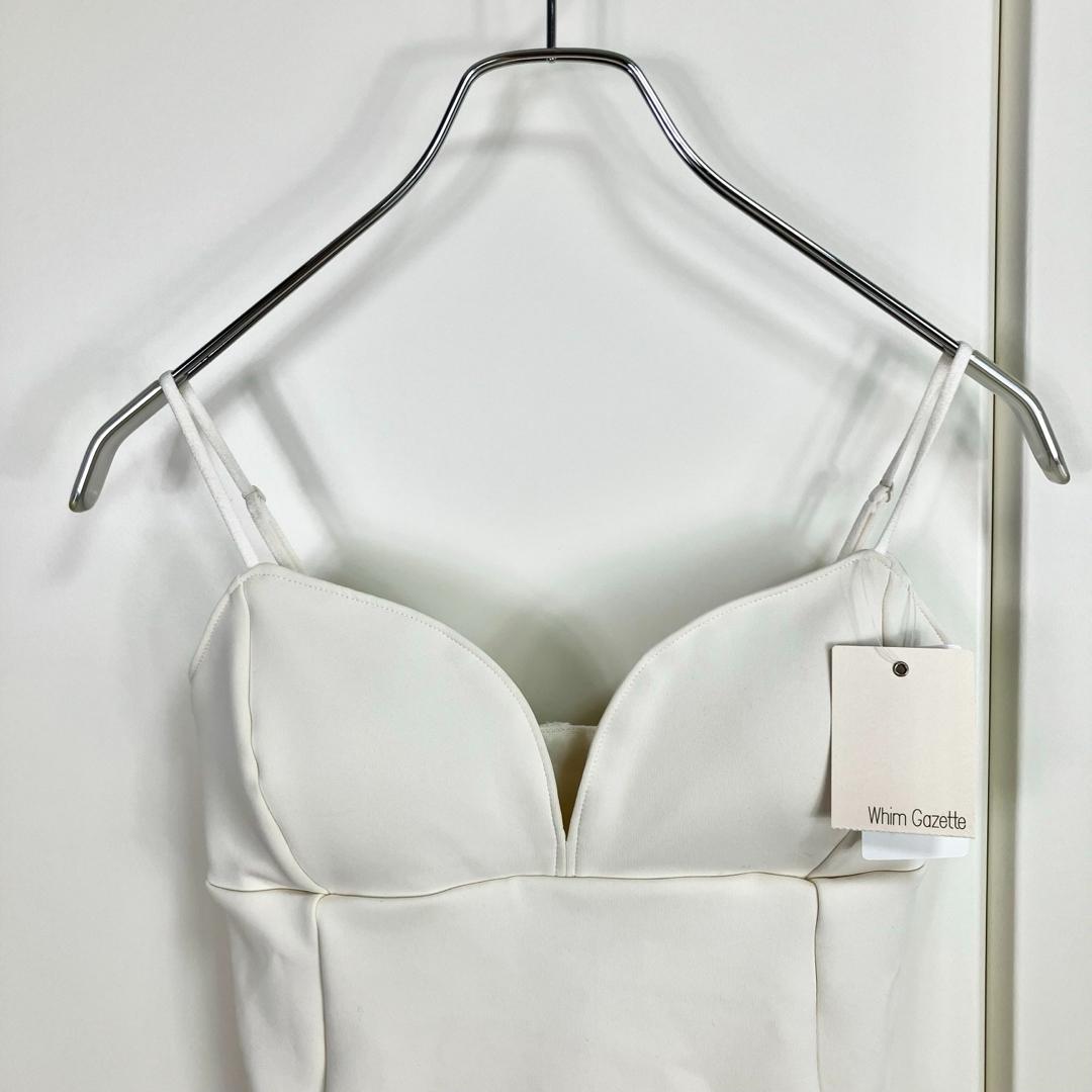 新品 24SS ウィムガゼット ダンボールコルセット ホワイト