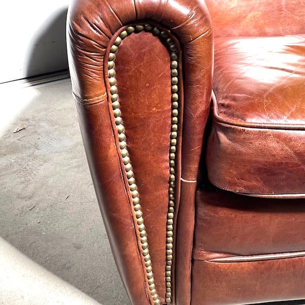 HALO 一人掛けソファ　１Pソファ　キャメル　本革レザー　アスプルンド