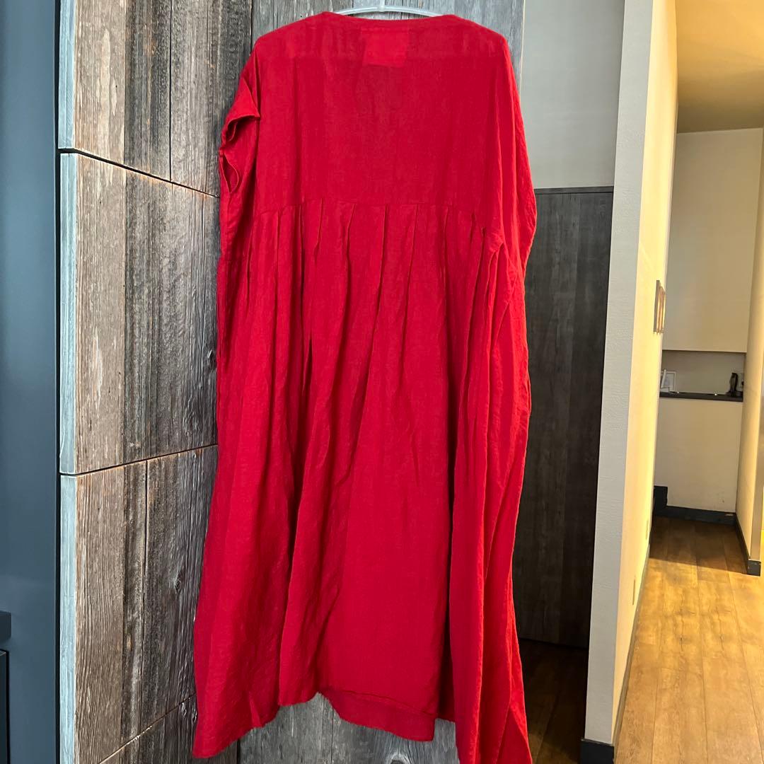 ヴェリテクール☆VC1671LMウール混スキッパーワンピース