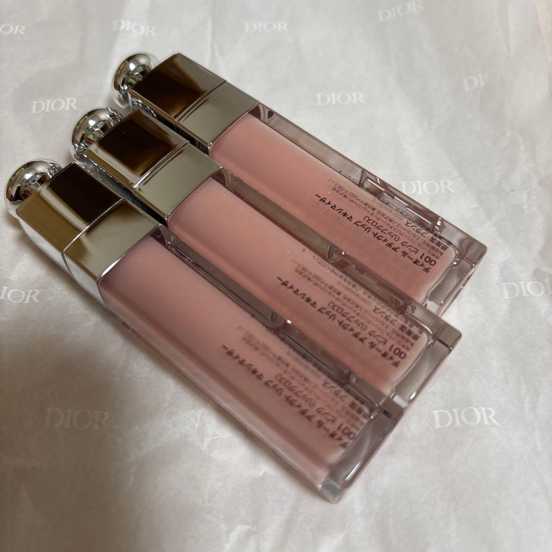 DIOR ディオール アディクト リップ マキシマイザー 001 ピンク 3本