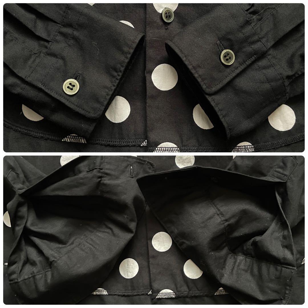 BLACK COMME des GARCONS ドットシャツ size S