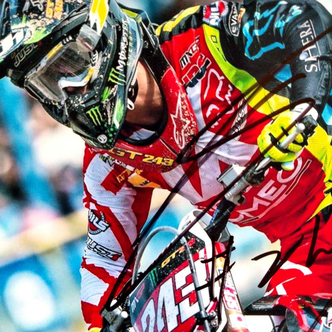 ティム・ガイザー直筆サイン入り2Lサイズ写真…モトクロス…Tim Gajser