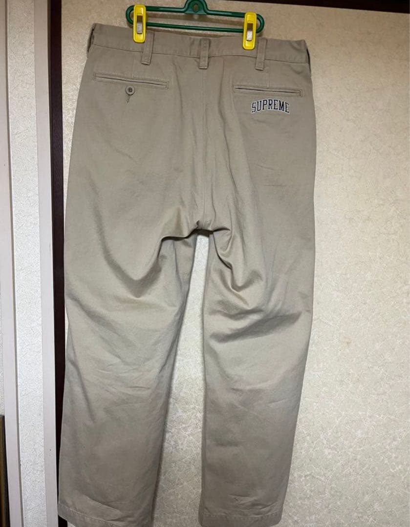 24SS Supreme arc logo Chino Pant 32 チノパン