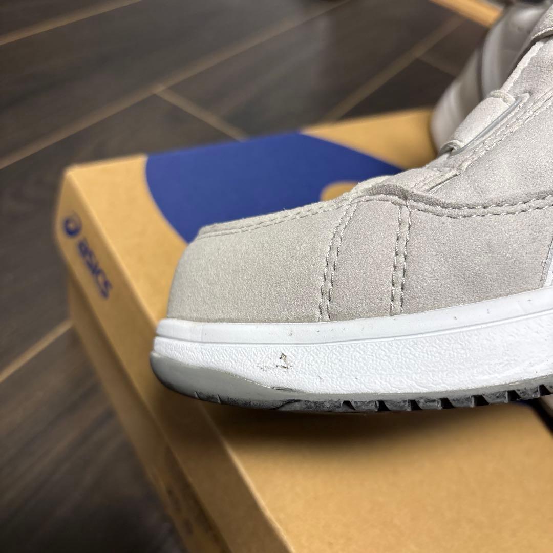 PUMA ベルト付きスニーカー グレー 安全靴