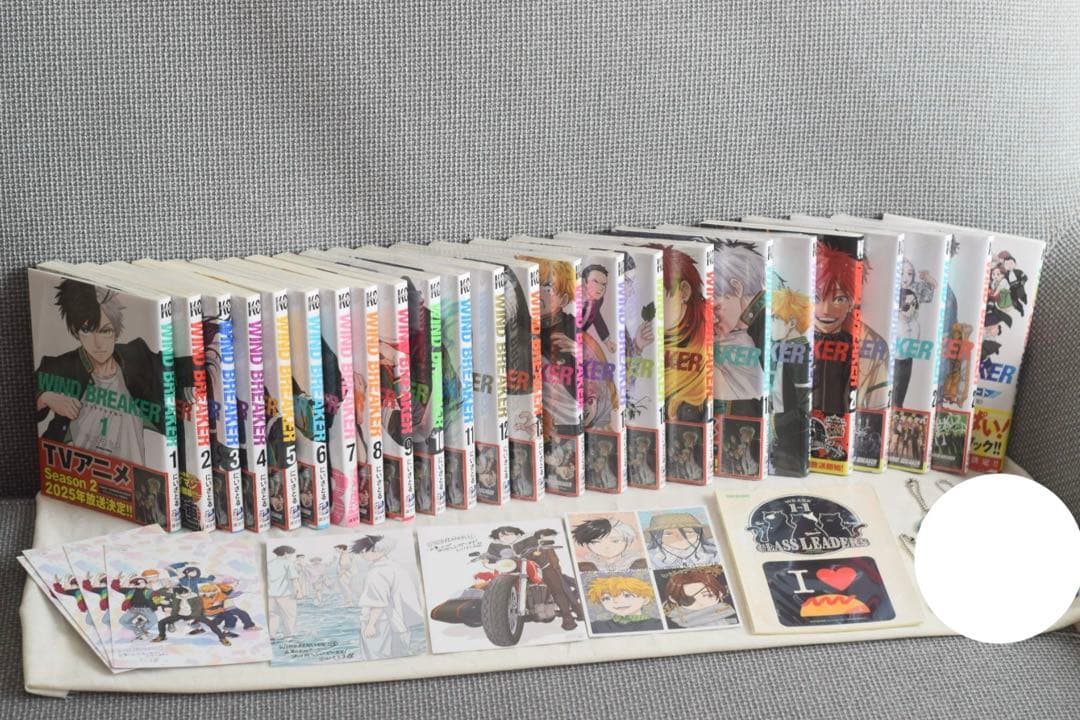 WIND BREAKER1~23(未開封アリ)公式キャラクターブック㊙︎ノート特典