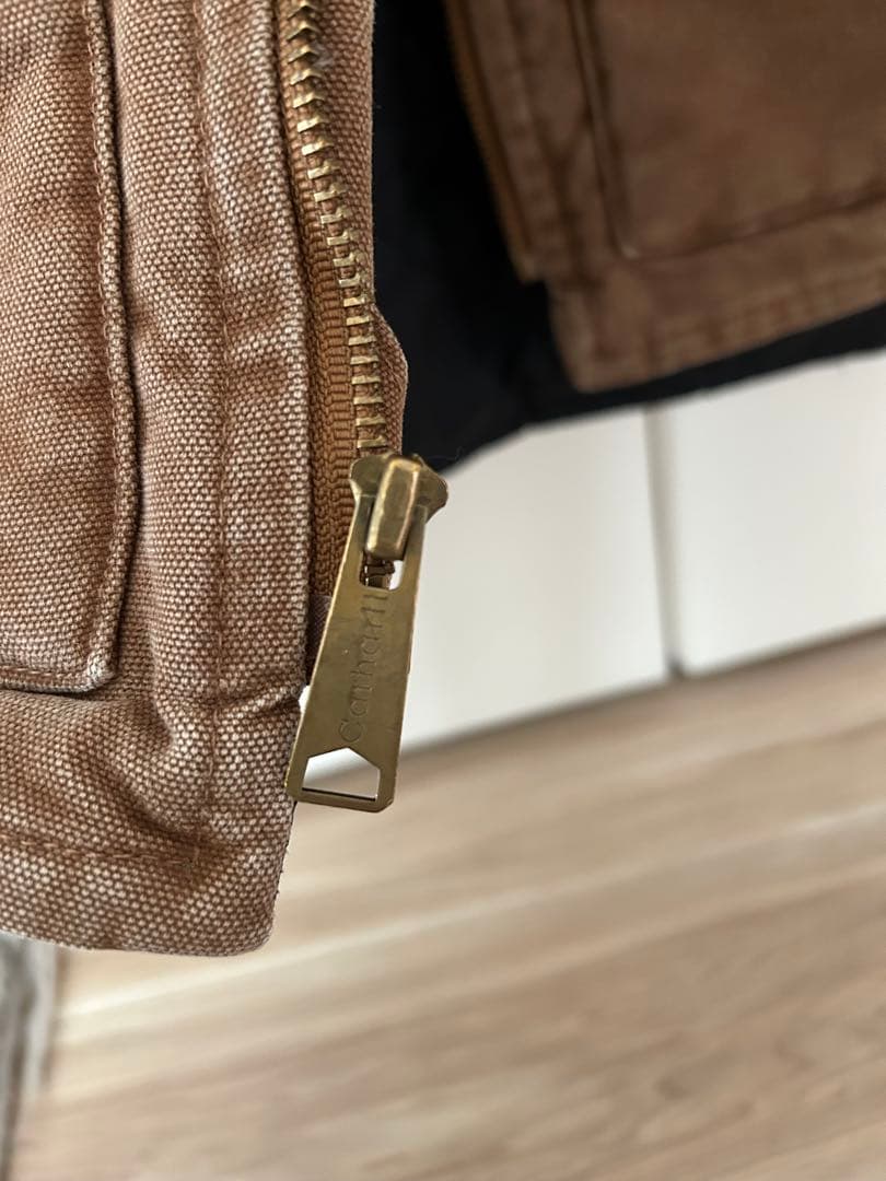 【美品】Carhartt ダックベスト V02 Mサイズ BRN 90's