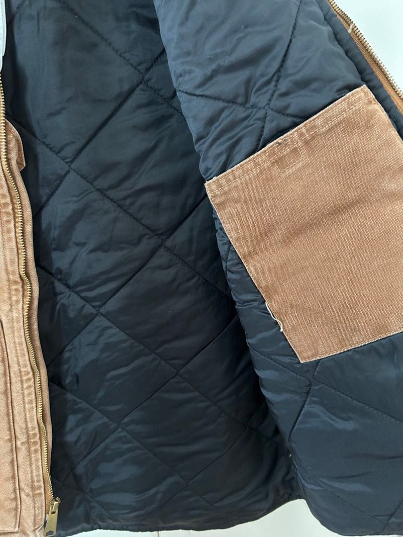 【美品】Carhartt ダックベスト V02 Mサイズ BRN 90's