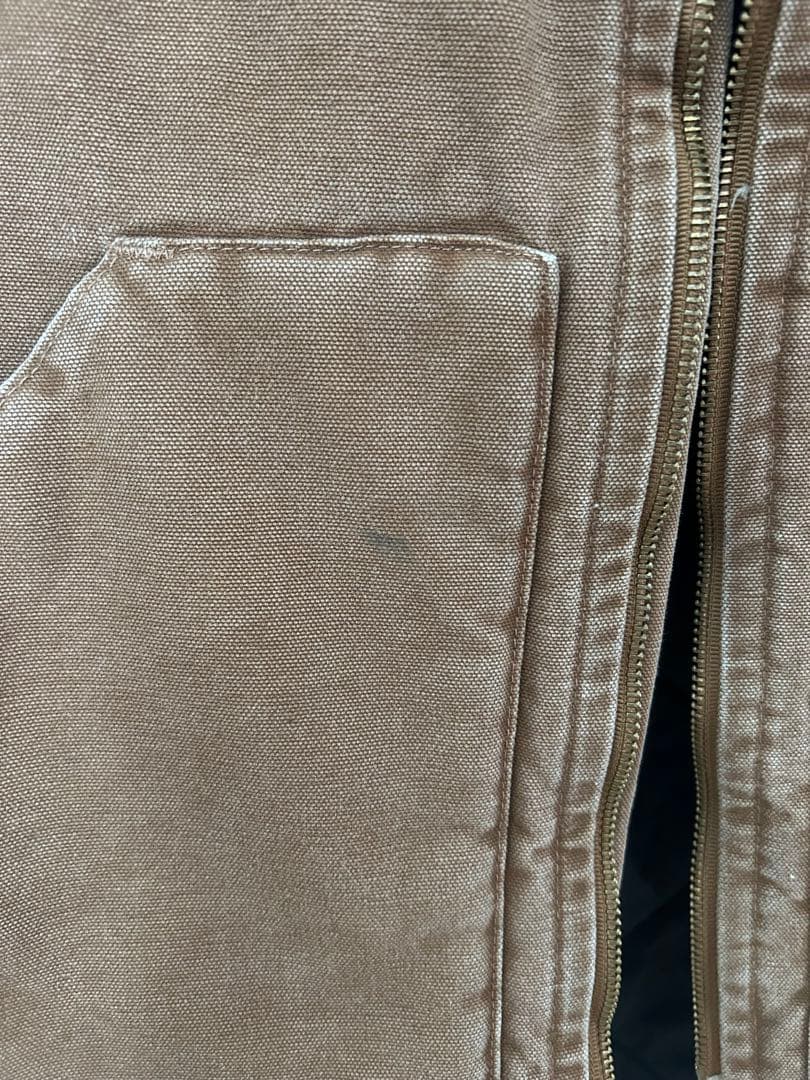 【美品】Carhartt ダックベスト V02 Mサイズ BRN 90's