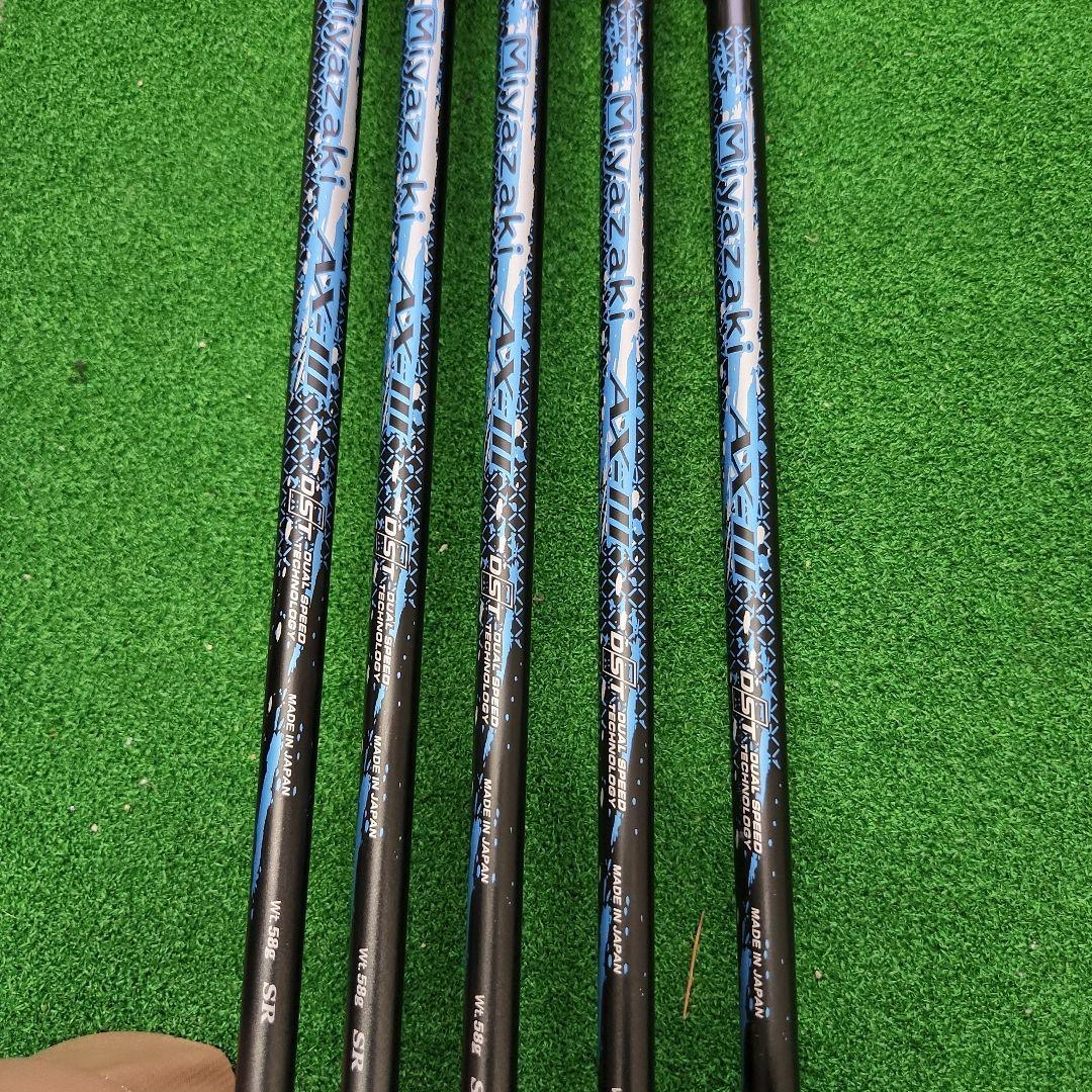 ゼクシオエクス2024、6～P、5本SRシャフト