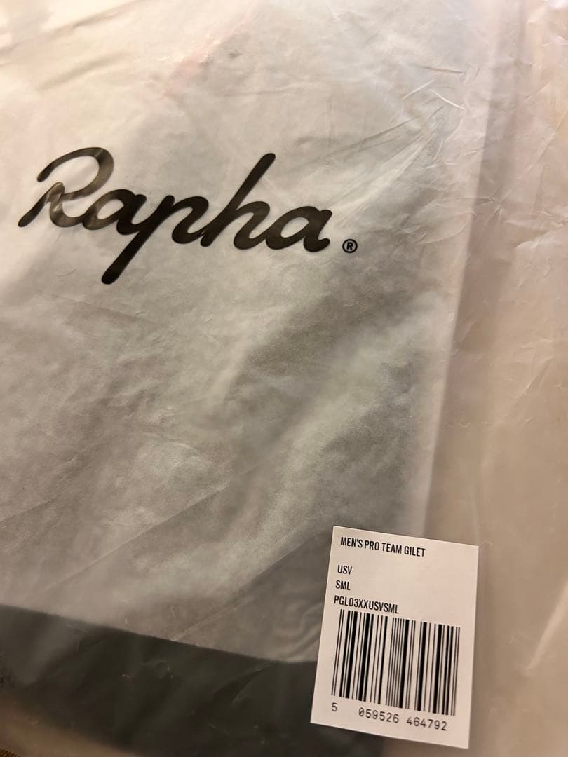 新品未開封　Rapha メンズプロチームジレ II Sサイズ