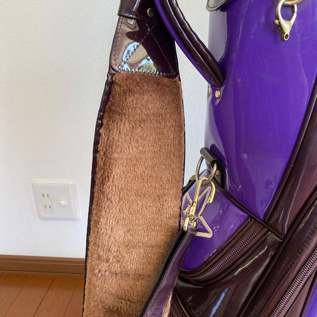 PEARLY GATES キャディバッグ 89 パープル