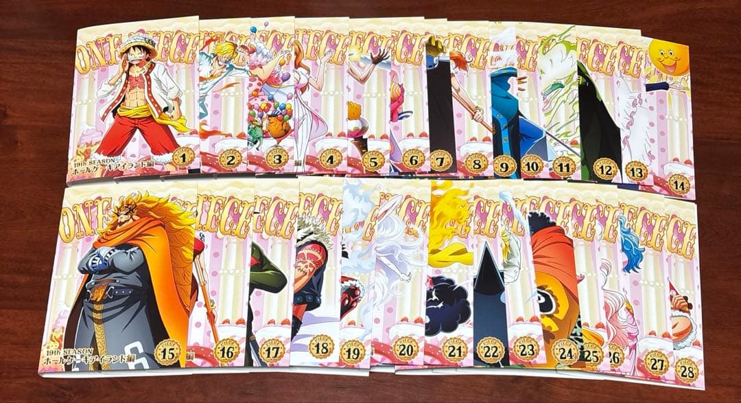 希少セル版 ワンピースホールケーキアイランド編 全巻完結セット dvd