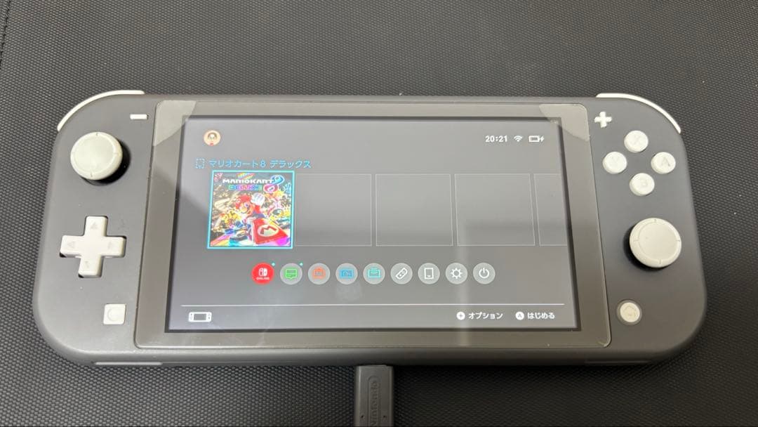 Switch Lite グレー(ケース、SDカード・128GB付き)