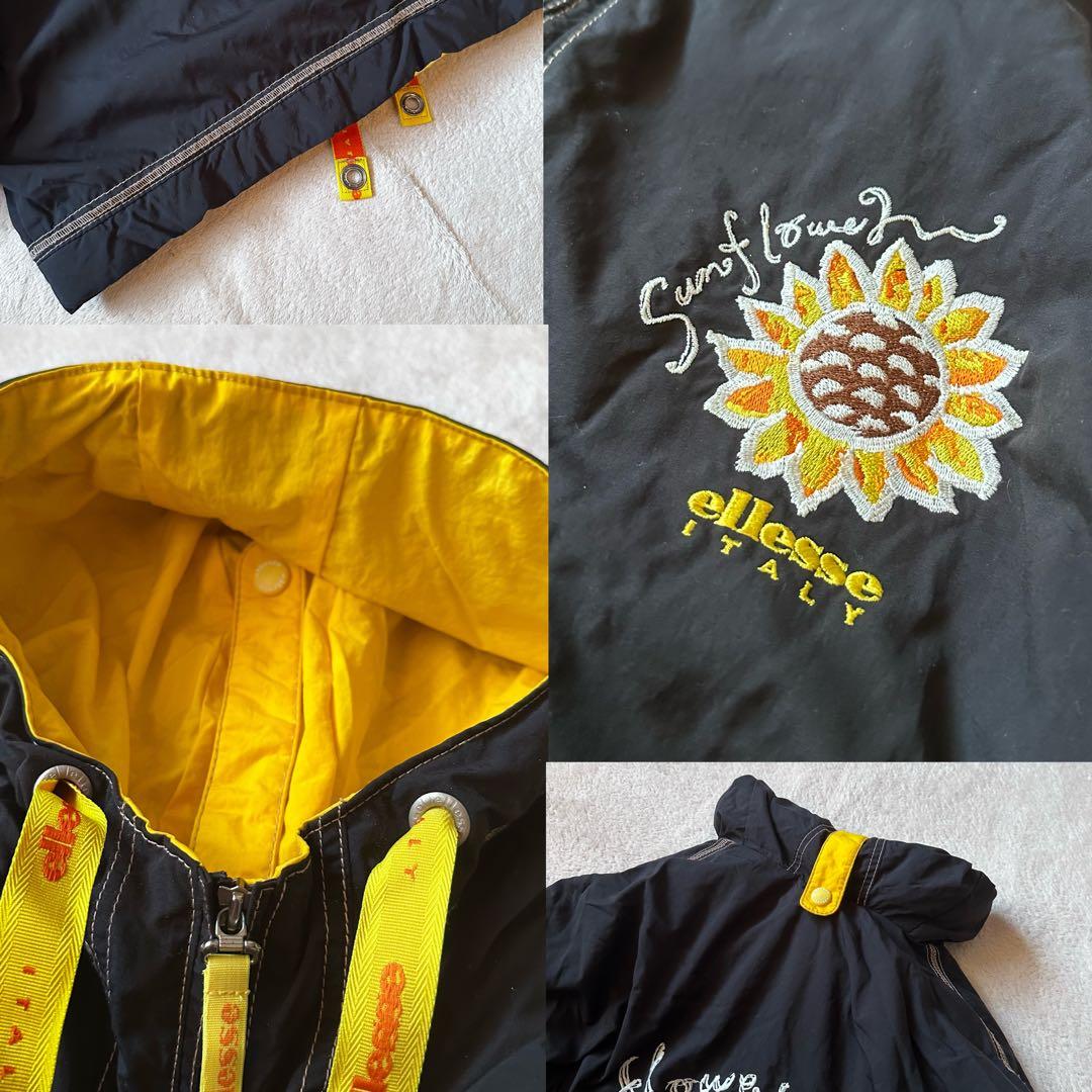 【希少】ellesse スキー スノーボード ウェア 上下 セットアップ タグ付