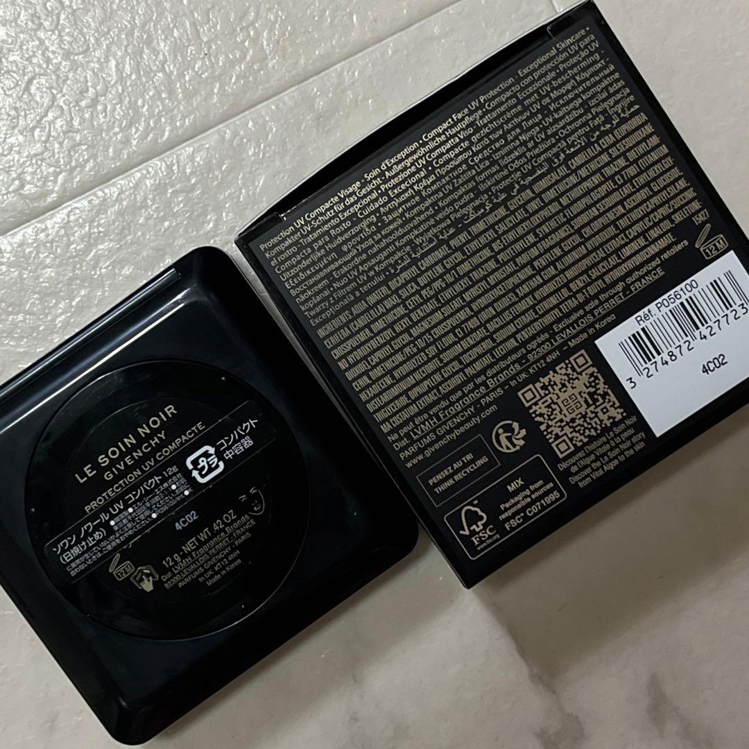 ジバンシイ ソワン ノワール UV コンパクト 化粧下地 紫外線 日焼け止め