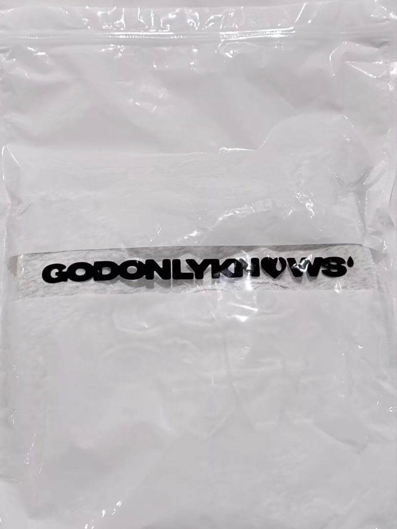 GOD ONLY KNOWS クロップドスウェットフーディー