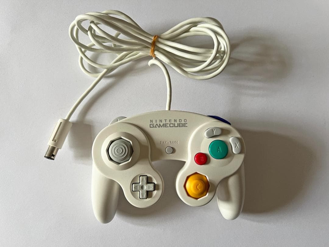 ゲームキューブ コントローラー ホワイト 白 箱説あり　GameCube GC
