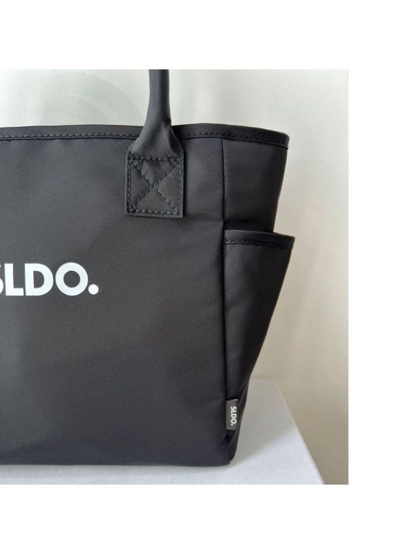 SLDO. ブラック トートバッグ FREE ほぼ新品