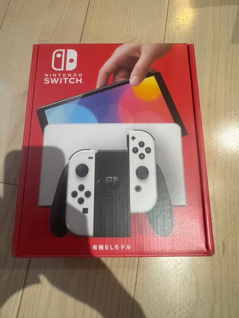Nintendo Switch 有機ELホワイト【保護フィルム、ケース付き】