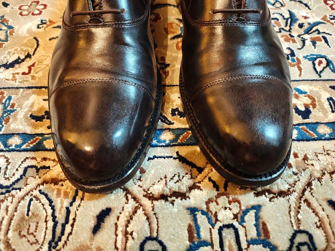 VASS alt english ミュージアムカーフ　ストレートチップ　40.5