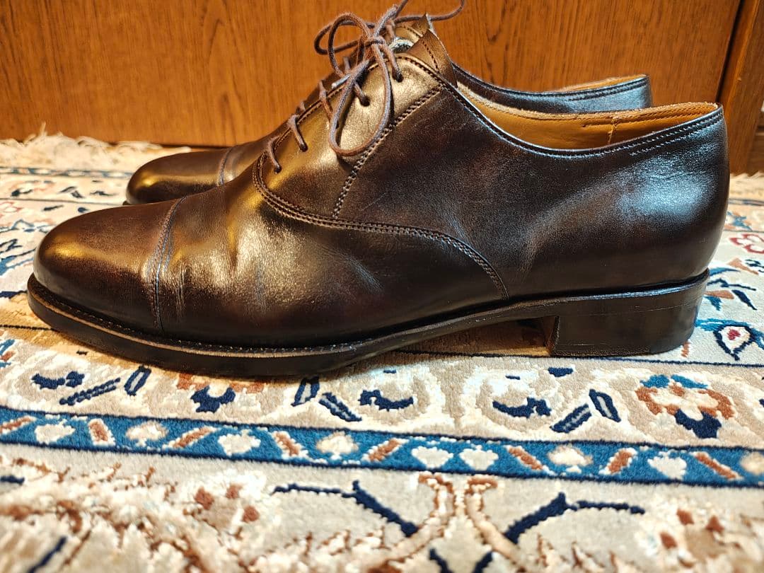 VASS alt english ミュージアムカーフ　ストレートチップ　40.5