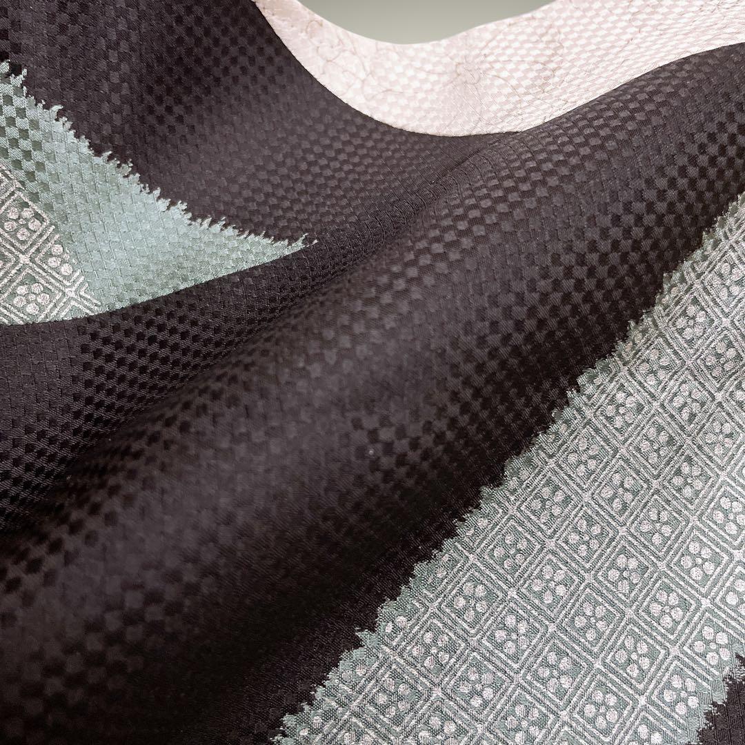 スクエア変型ジレ 着物リメイク リバーシブル フリーサイズ J71227