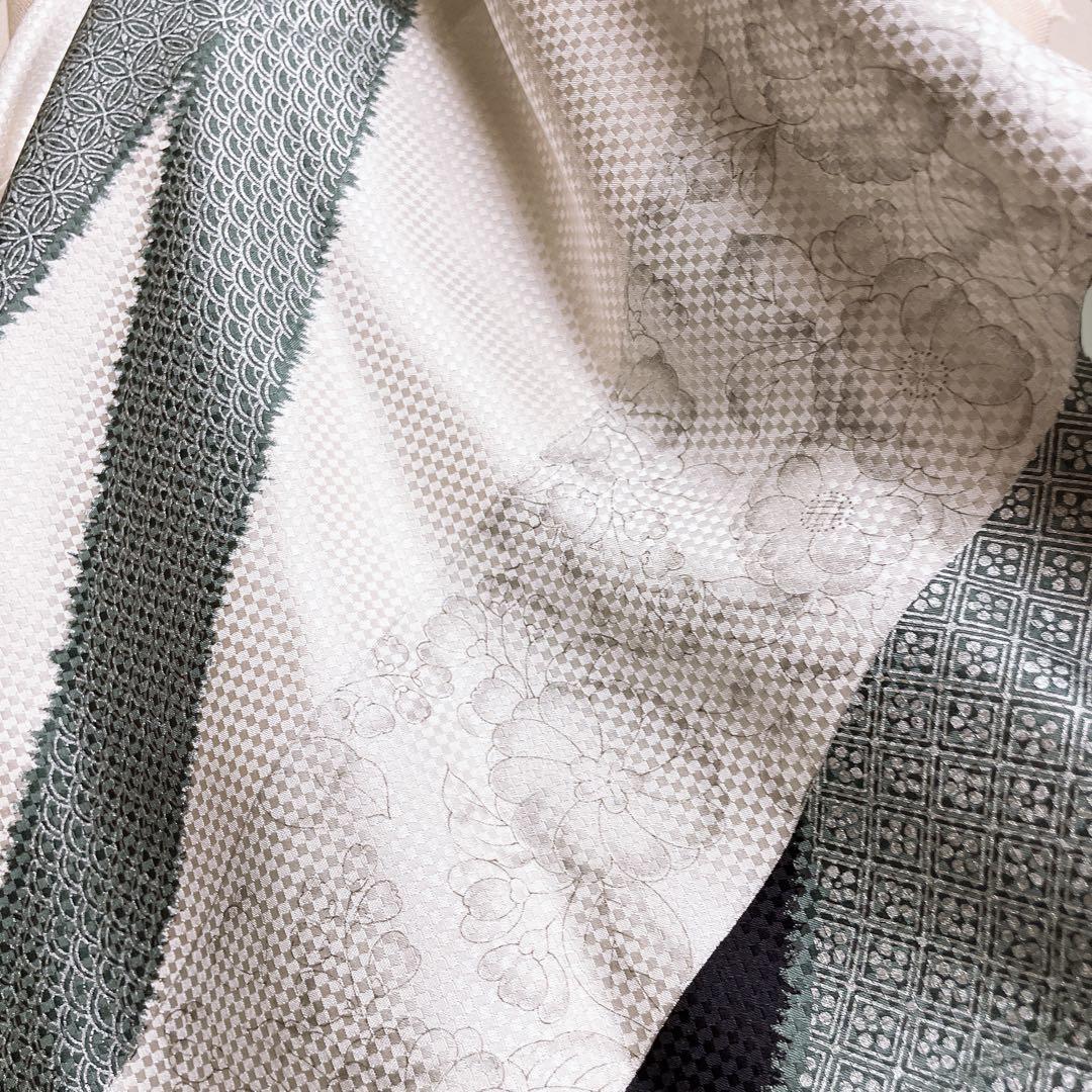 スクエア変型ジレ 着物リメイク リバーシブル フリーサイズ J71227