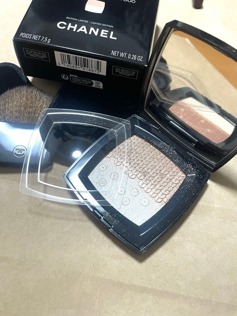 CHANEL シャネル デュオ プードゥル ルミエール フェイスパウダー