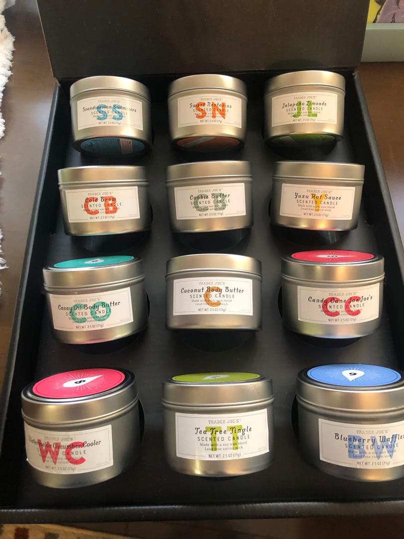 Trader Joe's アドベントカレンダーアロマキャンドル